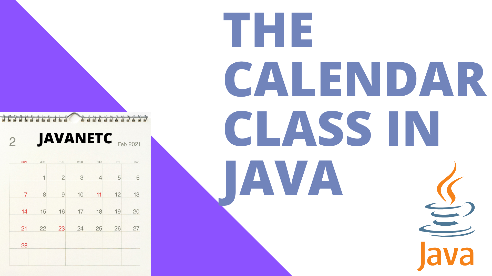 The Calendar Class In Java A Comprehensive Guide 2208 Javanetc