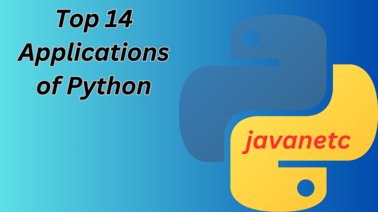 Top 14 Applications of Python